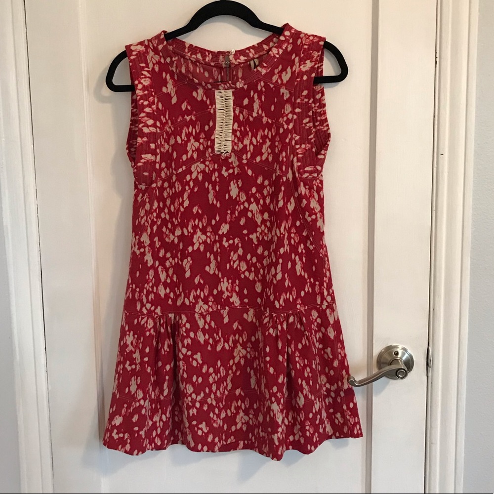 IRO abstract pink dress